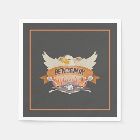 Serviette En Papier Cycle moteur (Devant)