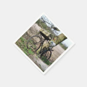 SERVIETTE EN PAPIER CYCLISME (Coin)