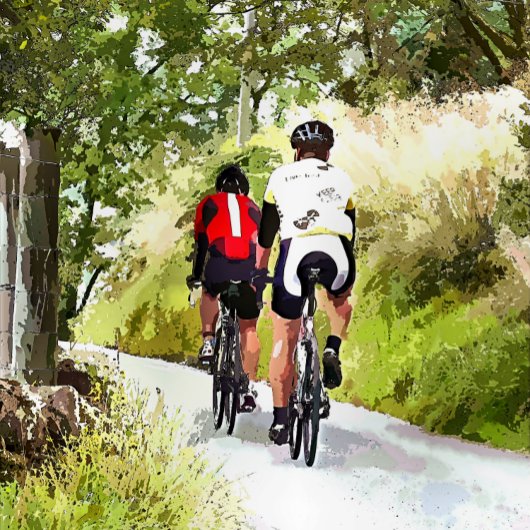 SERVIETTE EN PAPIER CYCLISME