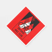 Serviette En Papier Cyclisme Canada (Coin)