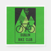 Serviette En Papier Cyclisme Irlande (Devant)