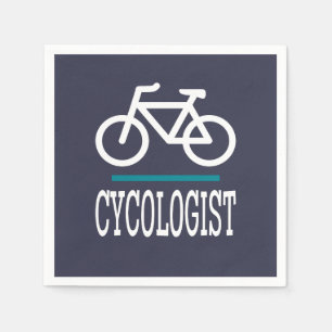 Serviette En Papier CYCOLOGISTE Funny Cyclisme Love