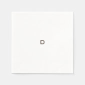 SERVIETTE EN PAPIER D (Devant)