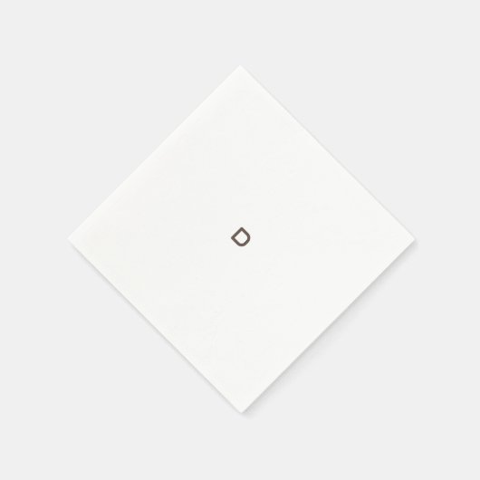SERVIETTE EN PAPIER D (Coin)