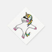 Serviette En Papier Dabbing Unicorn serviettes (Coin)