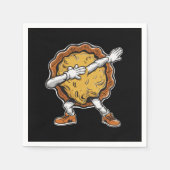 Serviette En Papier Dabing Citrouille Pie Thanksgiving Day (Devant)