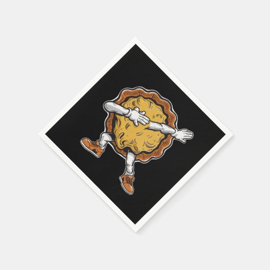 Serviette En Papier Dabing Citrouille Pie Thanksgiving Day (Coin)
