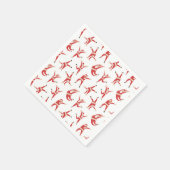 Serviette En Papier Dabing Père Noël Fun Motif de Noël (Coin)