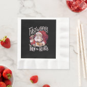 Serviette En Papier D'abord le café puis le HOHO (En situation)