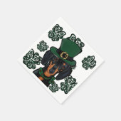 SERVIETTE EN PAPIER DACHSHUND (Coin)