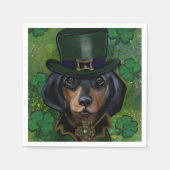 Serviette En Papier Dachshund (Devant)