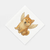 Serviette En Papier Dachshund (Coin)