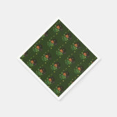 Serviette En Papier Dachshund Chiens Motif (Coin)