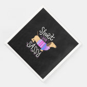 Serviette En Papier Dachshund Court Et Sassy (Coin)