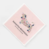 Serviette En Papier Dachshund Dackel (Coin)