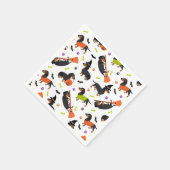 Serviette En Papier Dachshund Halloween (Coin)