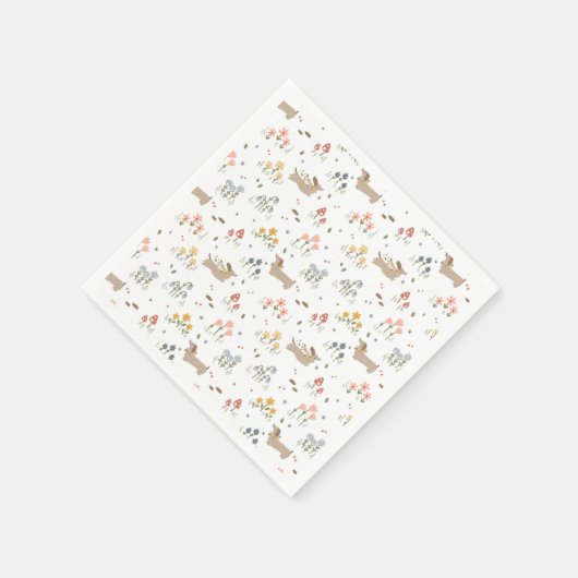 Serviette En Papier Dachshund Lover Weiner Chien Saucisse Chien Fleur (Coin)