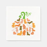 Dachshund The Weenie Witch Tarot Citrouille Hallo