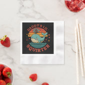 Serviette En Papier Daddy Little Whale (En situation)