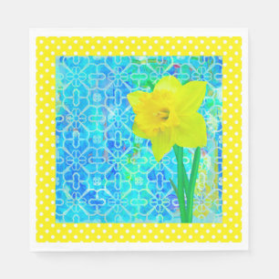 Serviette En Papier Daffodil Sunshine