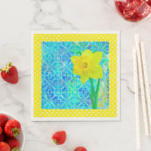Serviette En Papier Daffodil Sunshine (En situation)