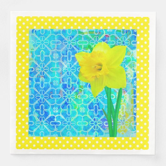 Serviette En Papier Daffodil Sunshine (Devant)
