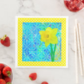 Serviette En Papier Daffodil Sunshine (En situation)
