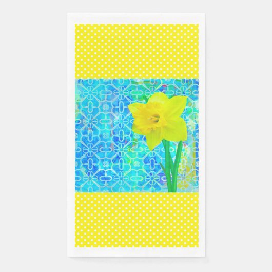 Serviette En Papier Daffodil Sunshine (Devant)