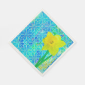 Serviette En Papier Daffodile (Coin)