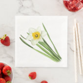 Serviette En Papier Daffodique (En situation)