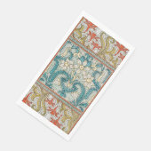 Serviette En Papier Daffodique chintz papier peint à fleurs Art nouvea (Coin)