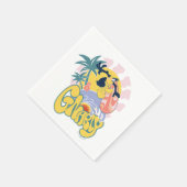 Serviette En Papier DAFFY DUCK™ Surf - Gnarly (Coin)