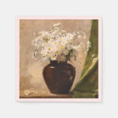 Serviette En Papier Daisées dans un vase, Paul Fisher (Devant)