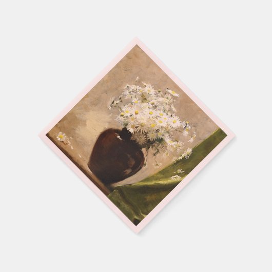 Serviette En Papier Daisées dans un vase, Paul Fisher (Coin)