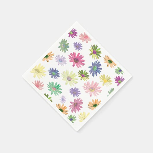 Serviette En Papier Daisy (Coin)