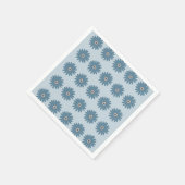 Serviette En Papier Daisy Bleue (Coin)