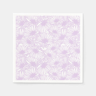 Serviette En Papier Daisy Blooms - Airy Lilac
