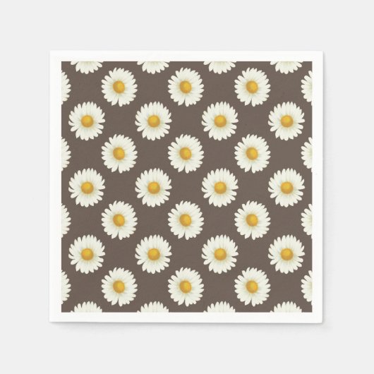 Serviette En Papier Daisy Daisy (Devant)