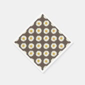 Serviette En Papier Daisy Daisy (Coin)
