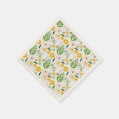 Serviette En Papier Daisy Motif, (Coin)