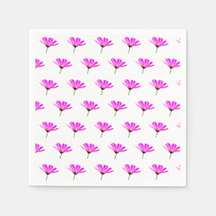 Serviette En Papier Daisy rose