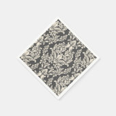 Serviette En Papier Damas (Coin)