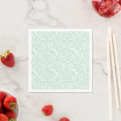 Serviette En Papier Damask Sage Green Plutôt mignon (En situation)