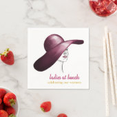 Serviette En Papier Dames au déjeuner - Chic & Elegant Event (En situation)