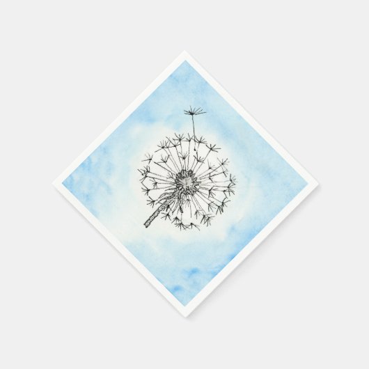 Serviette En Papier Dandelion (Coin)