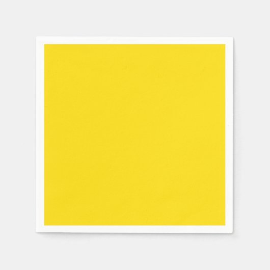 Serviette En Papier Dandelion (couleur solide) (Devant)