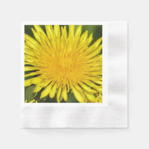 Serviette En Papier Dandelion jaune