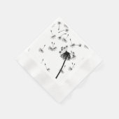Serviette En Papier Dandelion souhaite des serviettes par Lighthouse R (Coin)