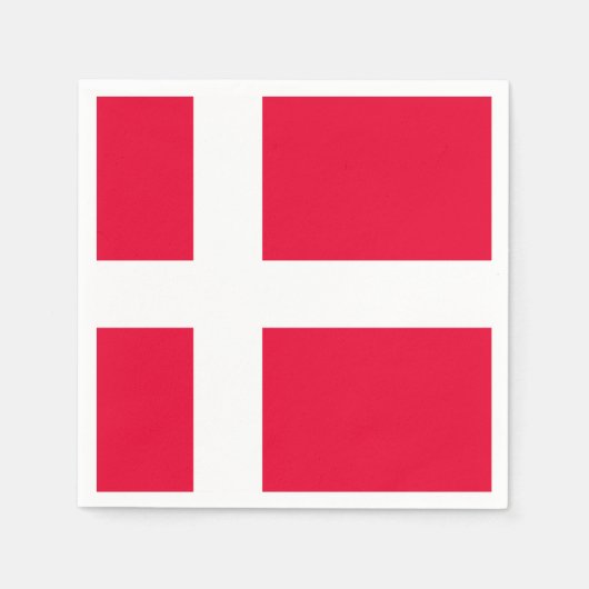 Serviette En Papier Danemark (Devant)