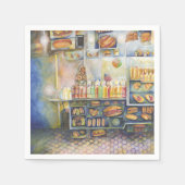 Serviette En Papier Dangereusement Proche De L'Amusement (Devant)